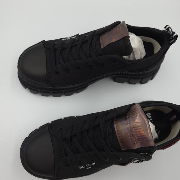 Palladium REVOLT LO TX In Black/Black Size 6 - Picture 6 of 11